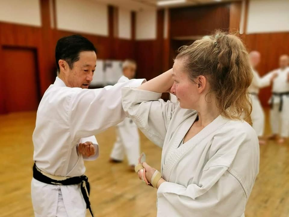 Karate teaching